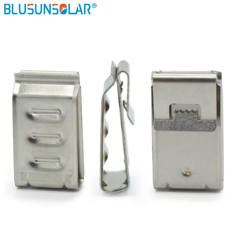 

1000pcs/lots Excellent Quality 304 Solar 1To 4 Solar Cables PV Cable Clips,very Tight for Cable To Stick Panel Cable Holder Clip