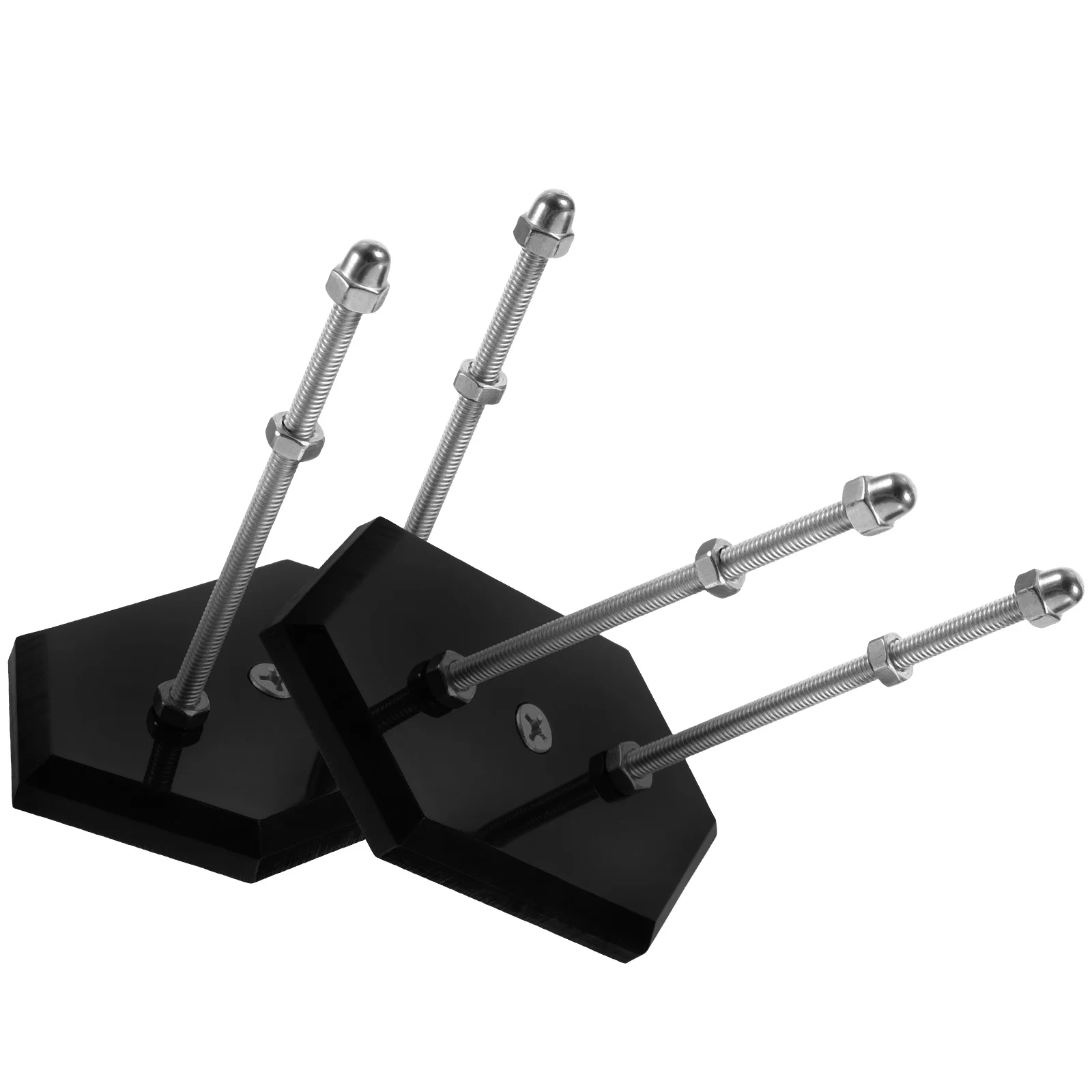 

2 Pcs Longboards Wall Mount Skateboard Display Rack Holder Shelf Acrylic Hanger Clothes