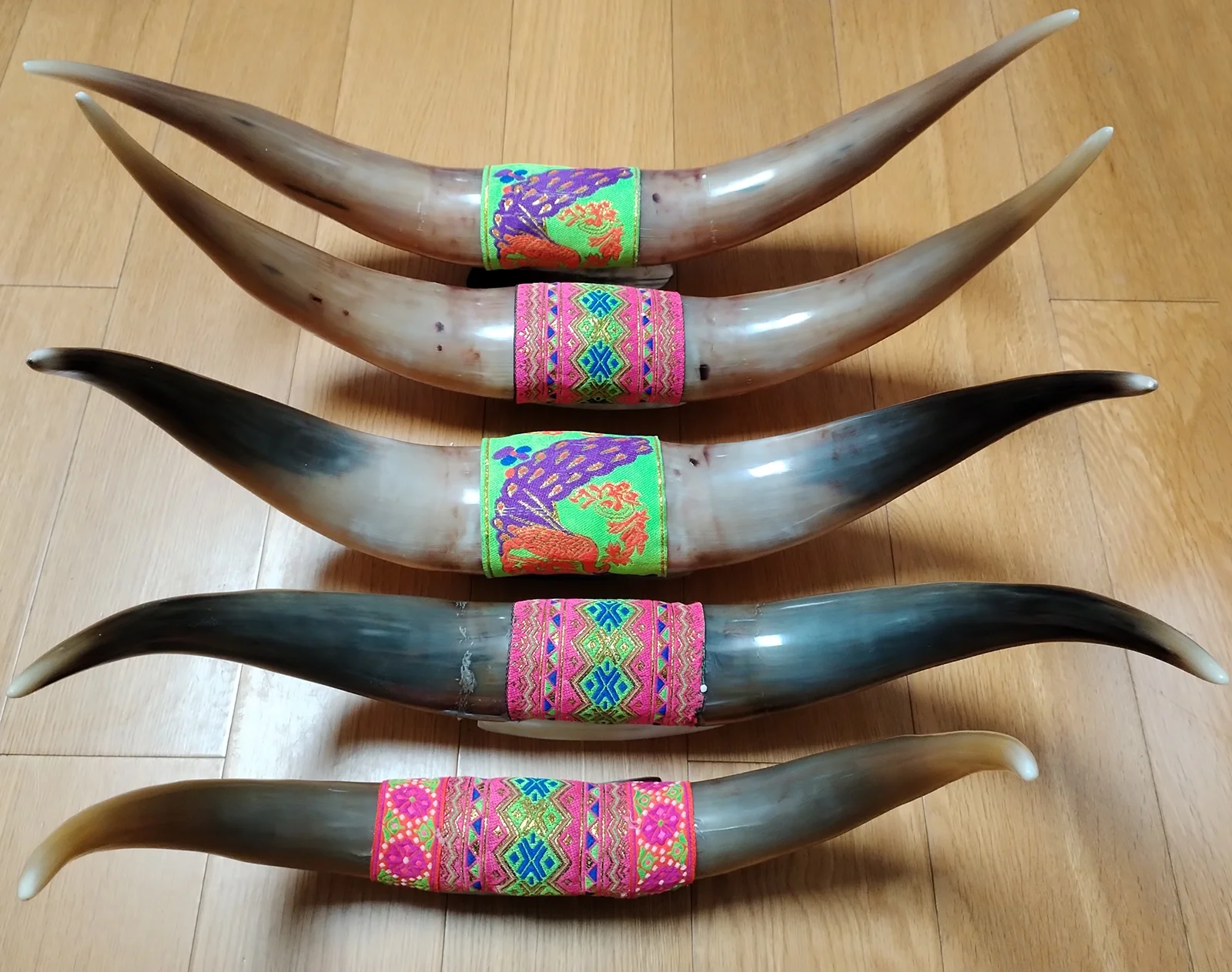 

Рога из натурального материала