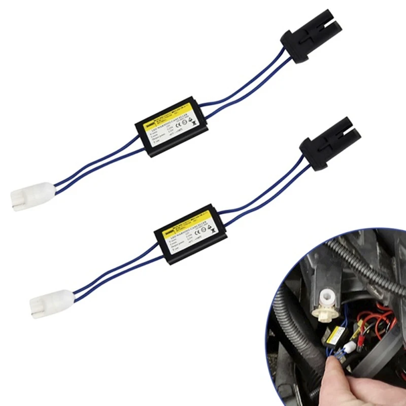 

T10 Canbus Cable 12V LED Warning Canceller Decoder 501 T10 W5W 194 Car Lights NO Error Canbus OCB Load Resistor