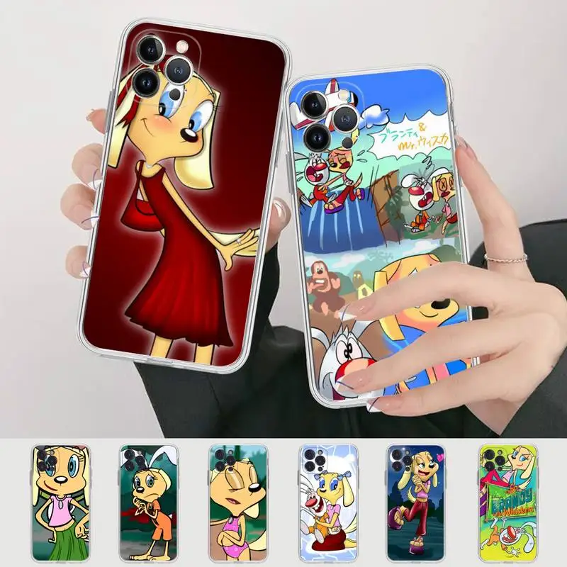 

Disney Brandy & Mr. Whiskers Phone Case For iPhone 14 13 12 Mini 11 Pro XS Max X XR SE 6 7 8 Plus Soft Silicone Cover