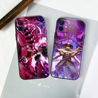 japan anime one piece funda phone case for iphone 11 13 12 pro max 12 13 mini x xr xs max se 2020 7 8 6s plus celular soft