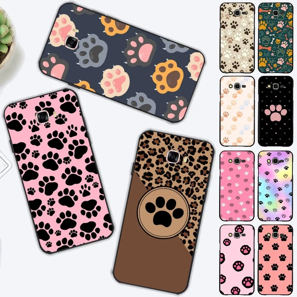 Cute Dog Paw Phone Case For Samsung J 7 Plus 7core J7 Neo J6 Prime J4 J5 Mobile Cover