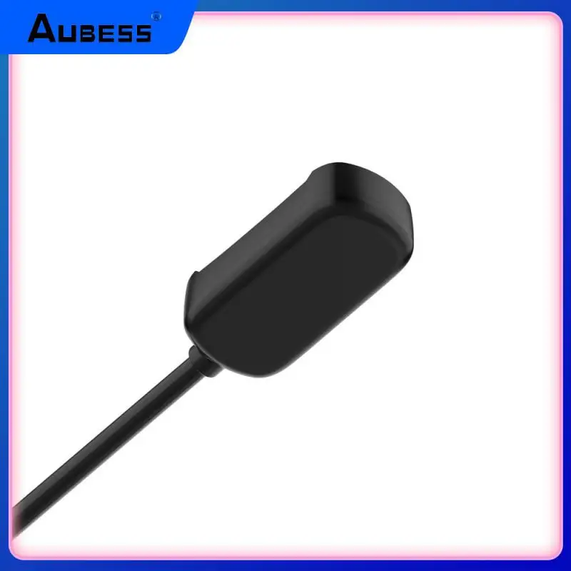 

1pc Fast Charging Charger Adapter Durable Usb Charging Portable Smart Watch Charger Watch Accessories Black Foldable