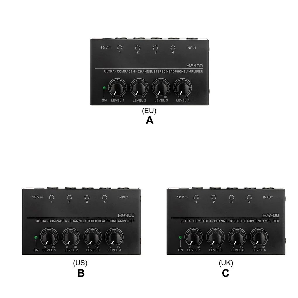 

Портативный 4-канальный усилитель для наушников с низким уровнем шума