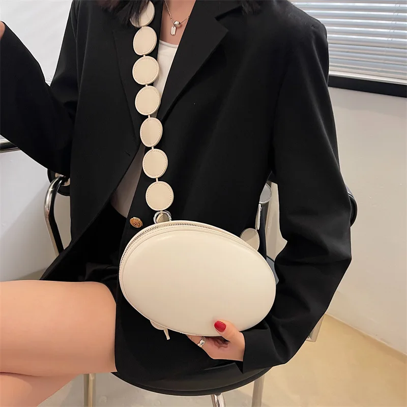 

2022 New Designer Women Chic Round Handbag Female Crossbody Bags Luxury Brand Green Pink Shoulder Bags Party Clutch Evening Bags