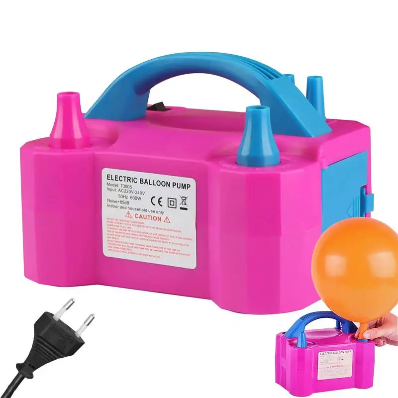 

Воздушный насос для домашнего надувания воздушных шаров, 110 В, 2 сопла