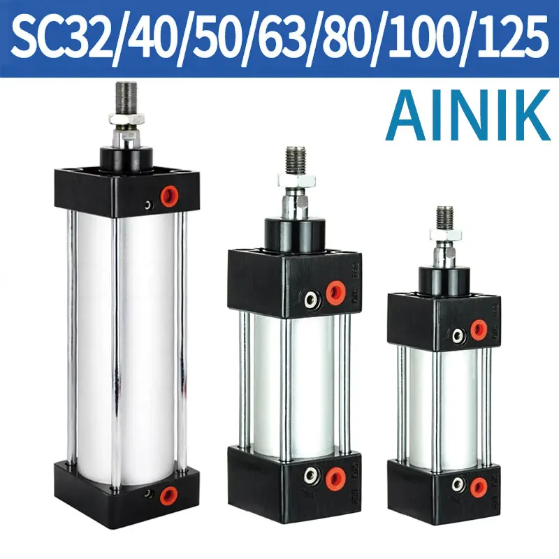 

Пневматический цилиндр LISM SC32/40/50/63/80/125 мм