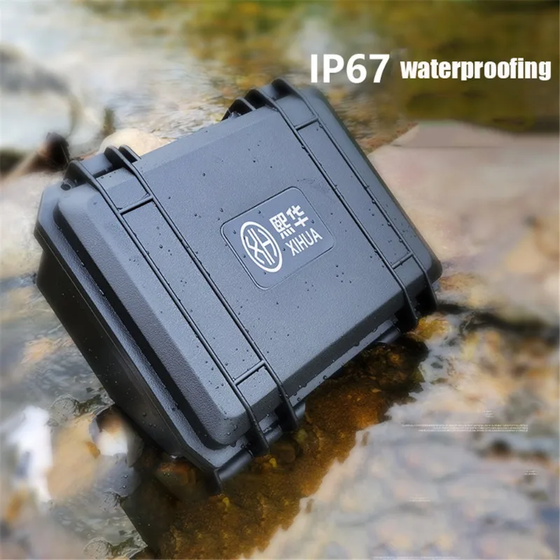 

Household Heavy Duty Mechanic Tool Box Organizer Electricians Sponge Impact Resistant Storage Case Garage Accessories Carrying