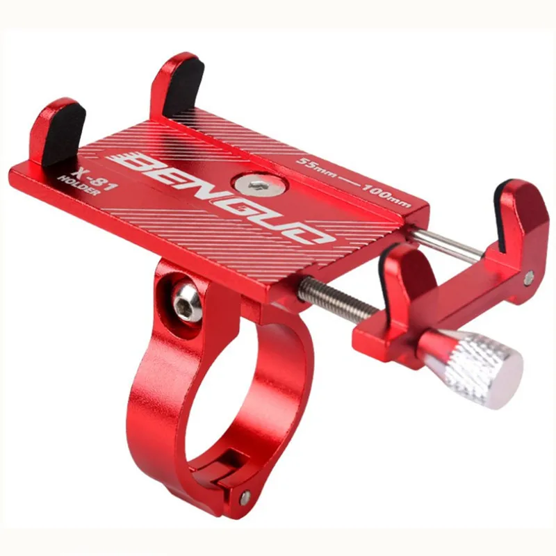 

Bicycle Aluminum Alloy X-81 Mobile Phone Holder Mountain Electric Bike Mobile Phone Navigation Bracket Cycling Equipment