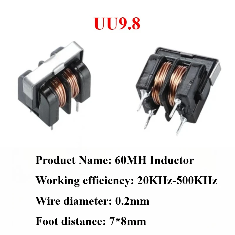 

Синфазный дроссель индуктор UU9.8 UU10.5 10-50 мГн