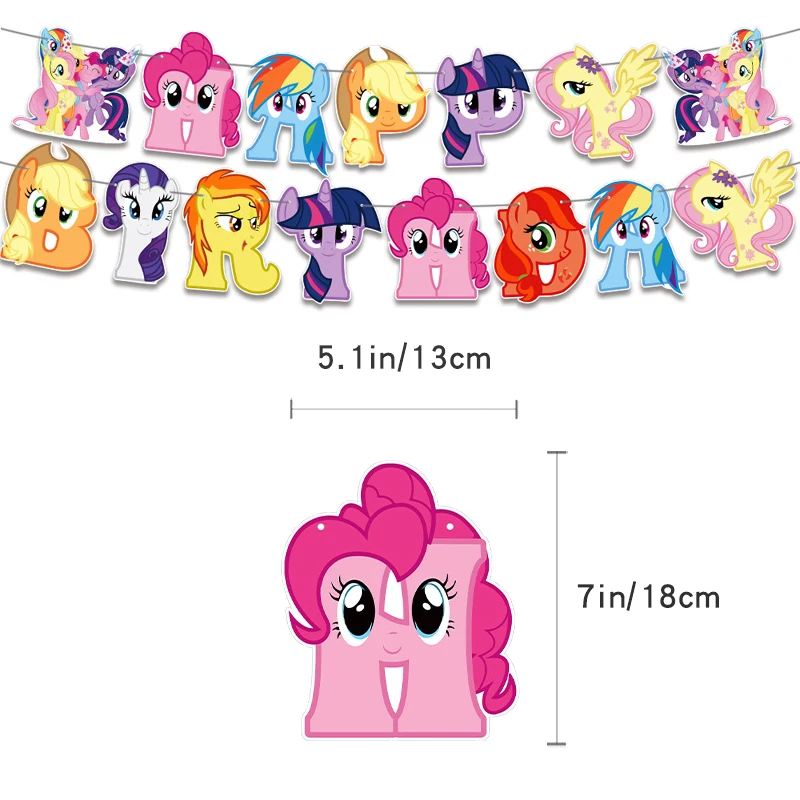 Фольгированные воздушные шары в виде Маленького Пони розовый гелиевый гелий