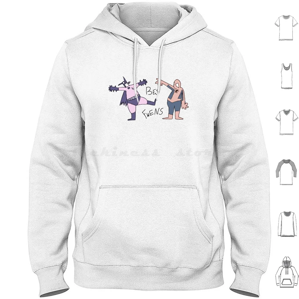 Толстовки Bes Fwens с длинным рукавом, надпись 