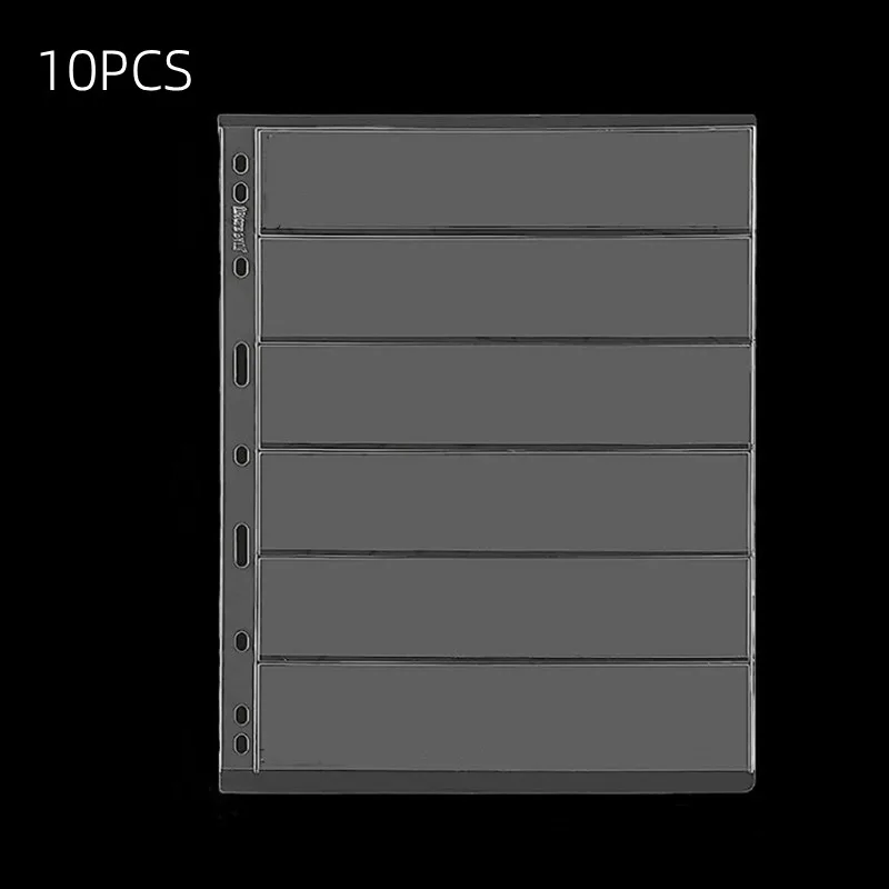 

Страницы для альбома бумажных денег, ПВХ, 10/20 шт.