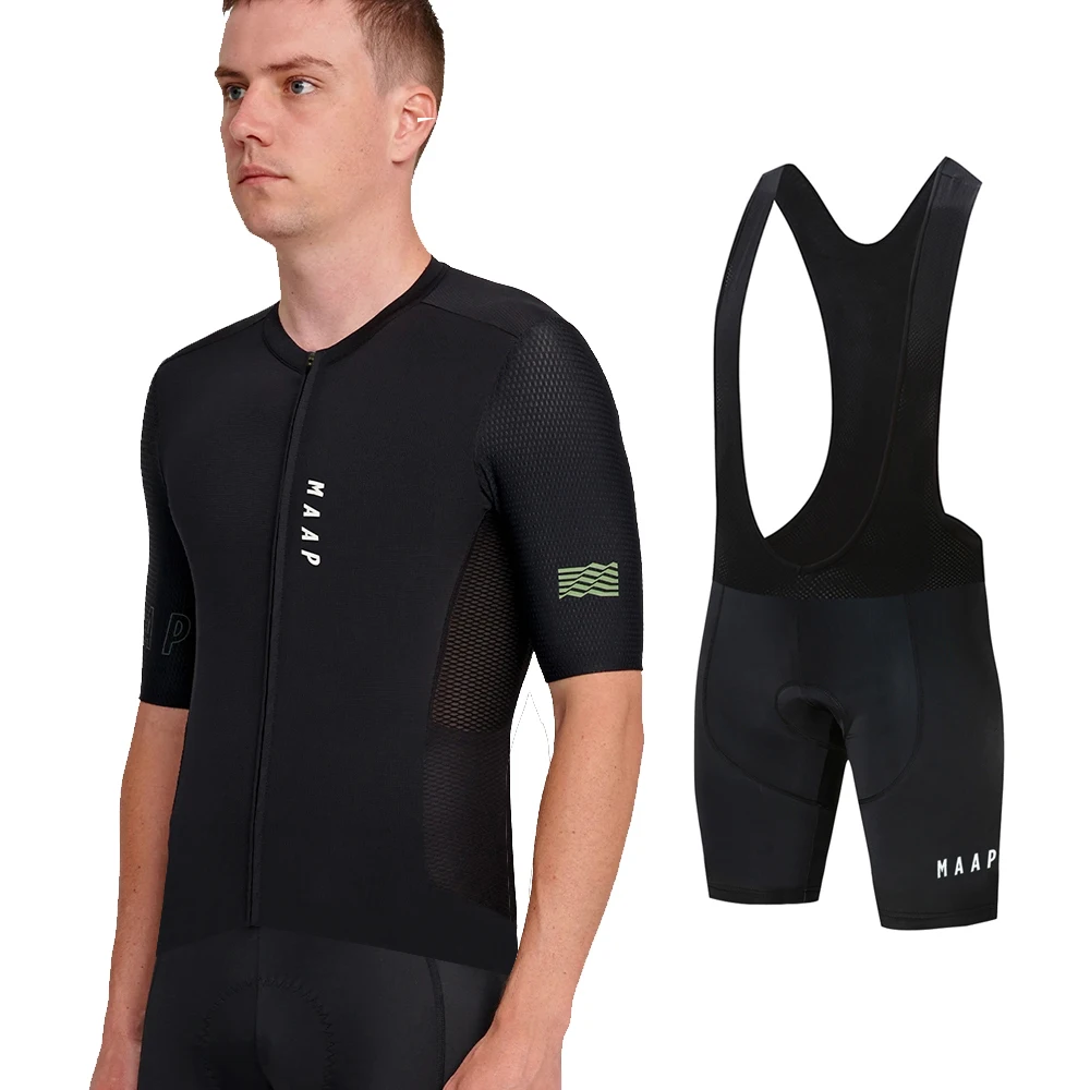 

MAAP мужские велосипедные Короткие Джерси Брюки комплекты Полная MTB летняя быстросохнущая одежда мужские дорожные гоночные костюмы строгие ...