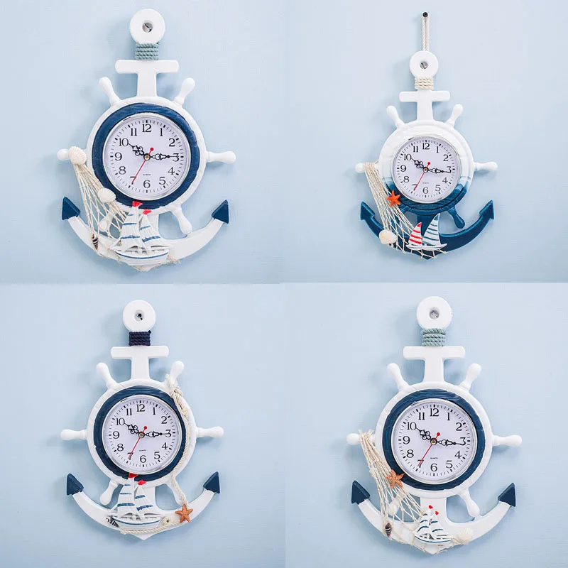 Beach Sea Theme Nautical Ship Wheel Decor Wall Hanging Decor