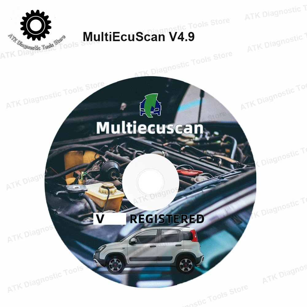Диагностическое программное обеспечение, новинка 2024, Multiecuscan V4 ...