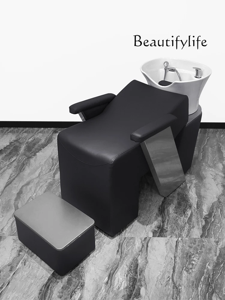 Высококачественное кресло для парикмахерской шампунь кровать мытья волос в