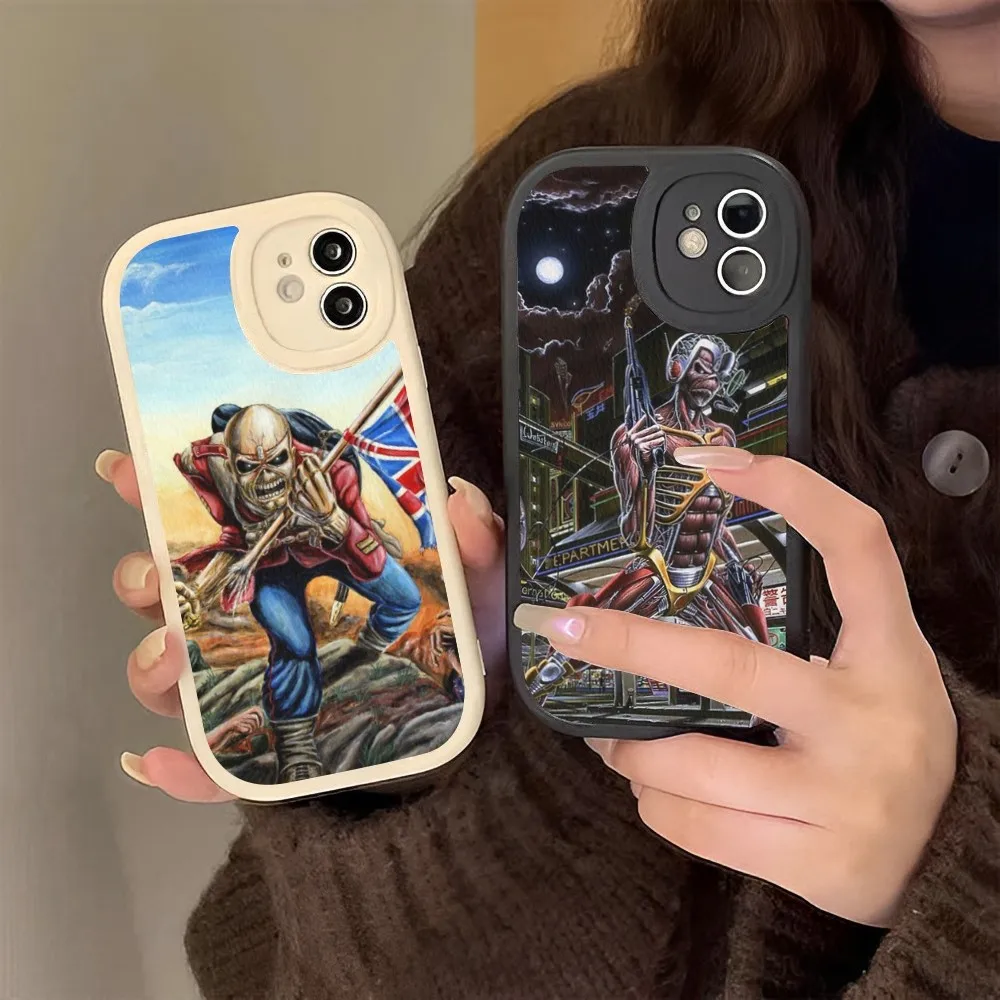 

S-SkeletonS R-RockS-B-BandS Phone Case Hard Leather For iPhone 14 13 12 Mini 11 14 Pro Max Xs X Xr 7 8 Plus Fundas