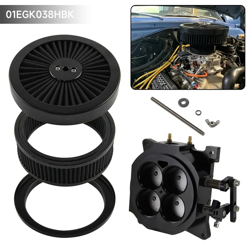 4150 Карбюратор 1000CFM Корпус дроссельной заслонки 1 75 дюйма Core 4 Barrel + очиститель