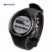 sunroad divers special digital sports watch stall alarm safety depth 100m waterproof military compass altimeter pedometer