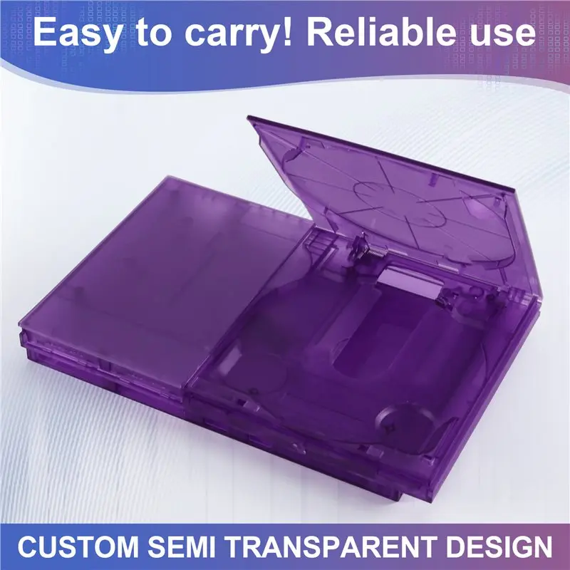 Фото Сменный корпус ABFN для PS2 Slim, для консоли Playstation 2 Slim, комплект корпуса, модуль игровой системы, запчасти для ремонта. №4