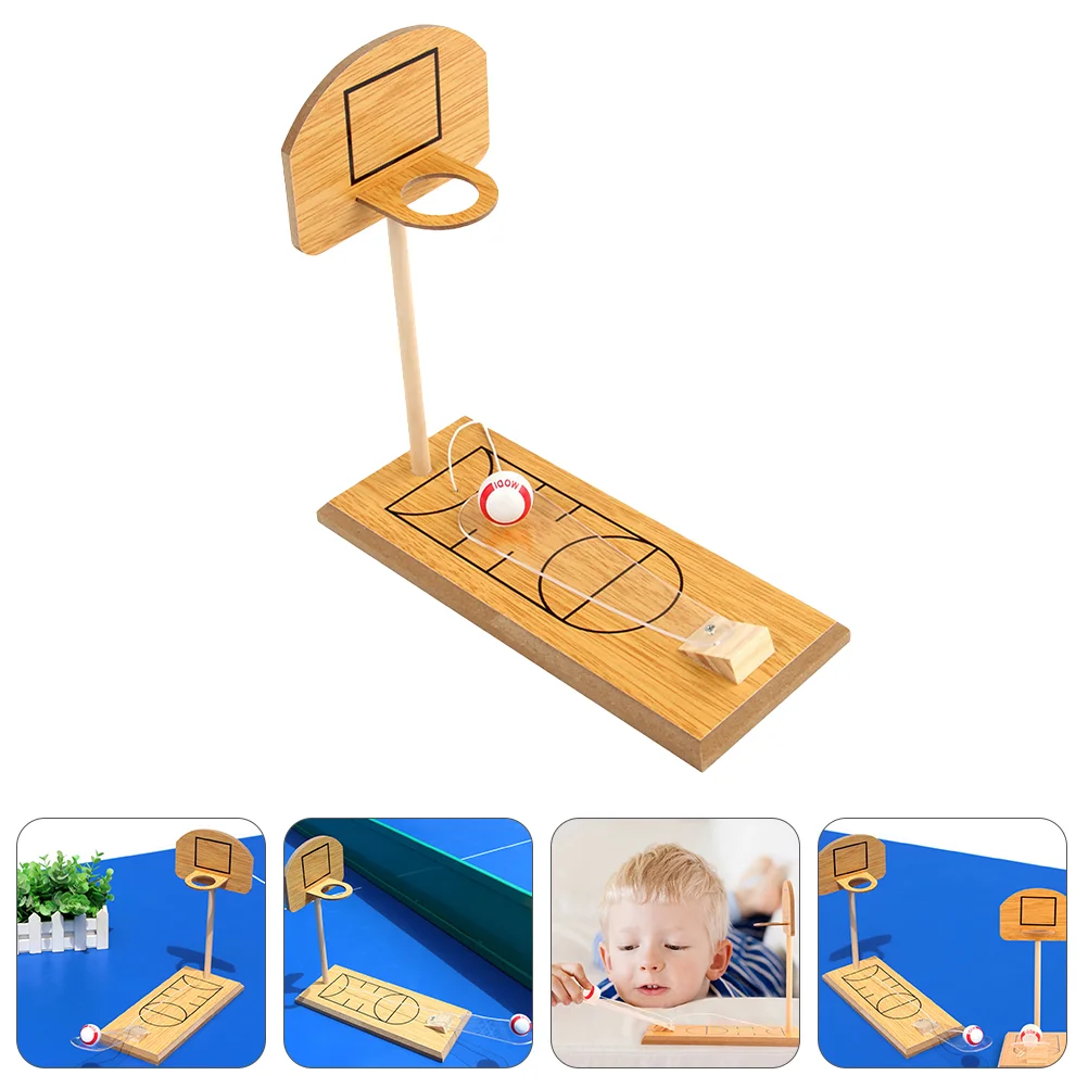 

Basketball Toy Game Shooting Table Mini Desktop Finger Wooden Arcade Games Toys Handheld Basketshootouthoop Tabletopkids