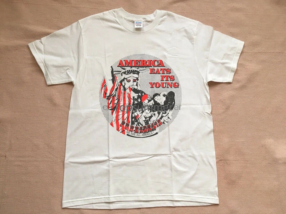 

Vintage 70S Funkadelic America Eats Its Young Shirt Reprint