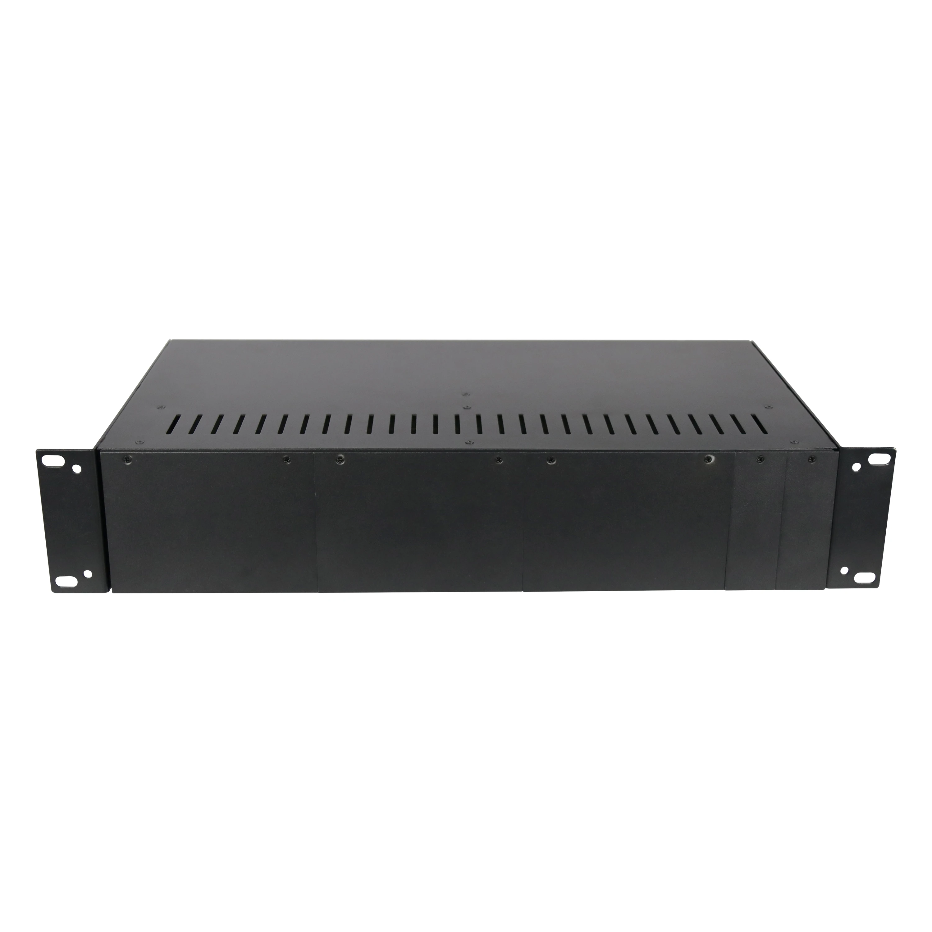 GZ-LINK Cost-effective new 2U 14 slots Rack-Mount fiber optic Media converter chassis