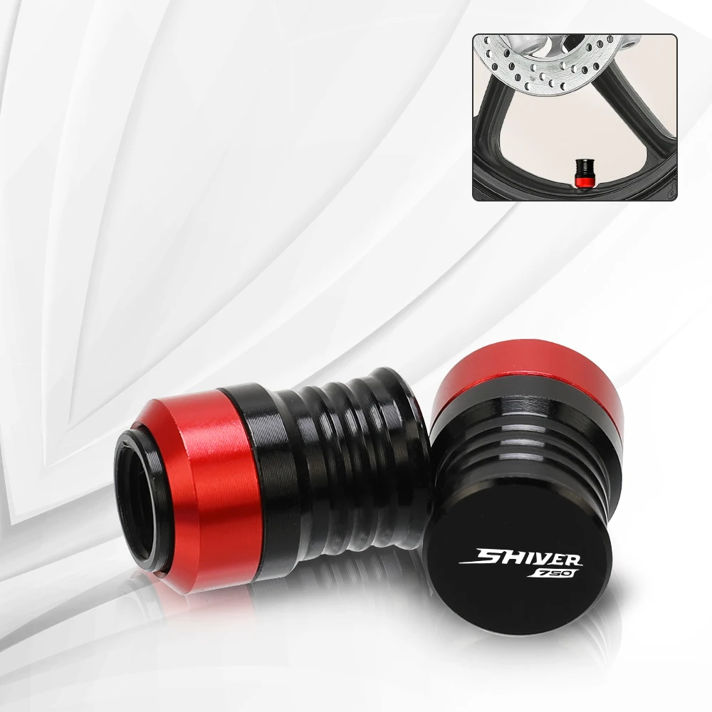 

Motorcycles Aluminium Vehicle Wheel Tire Valve Stem Caps Covers Accessories For Aprilia SHIVER 750/ GT 2007-2016 2008 2009 2010