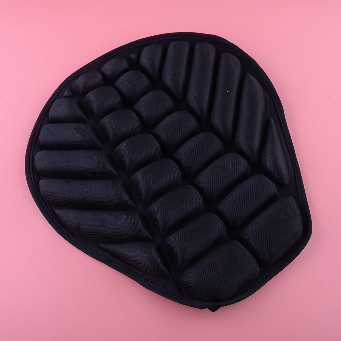 

Motorcycle Seat Cover Shock Absorb Pressure Relief Cushion Pad Mat Comfort Black Universal Elastic New