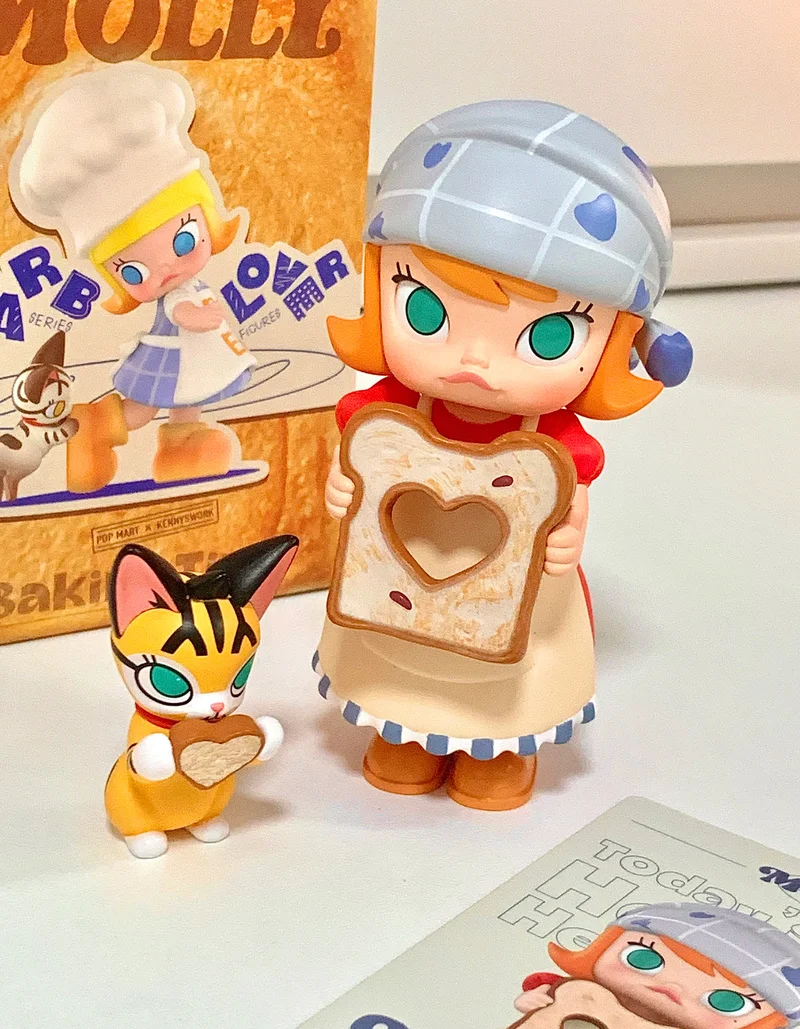 Новая серия Molly Baking Time Carb Lover слепая коробка гаражный комплект игрушки украшения
