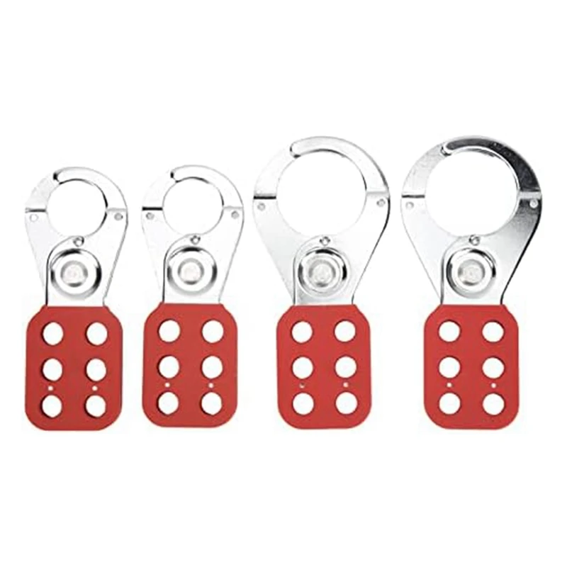

Lockout Tagout Hasp Steel Lockout Hasp Strength Lockhead Tagout Hasp Red For Industrial, Electric Power