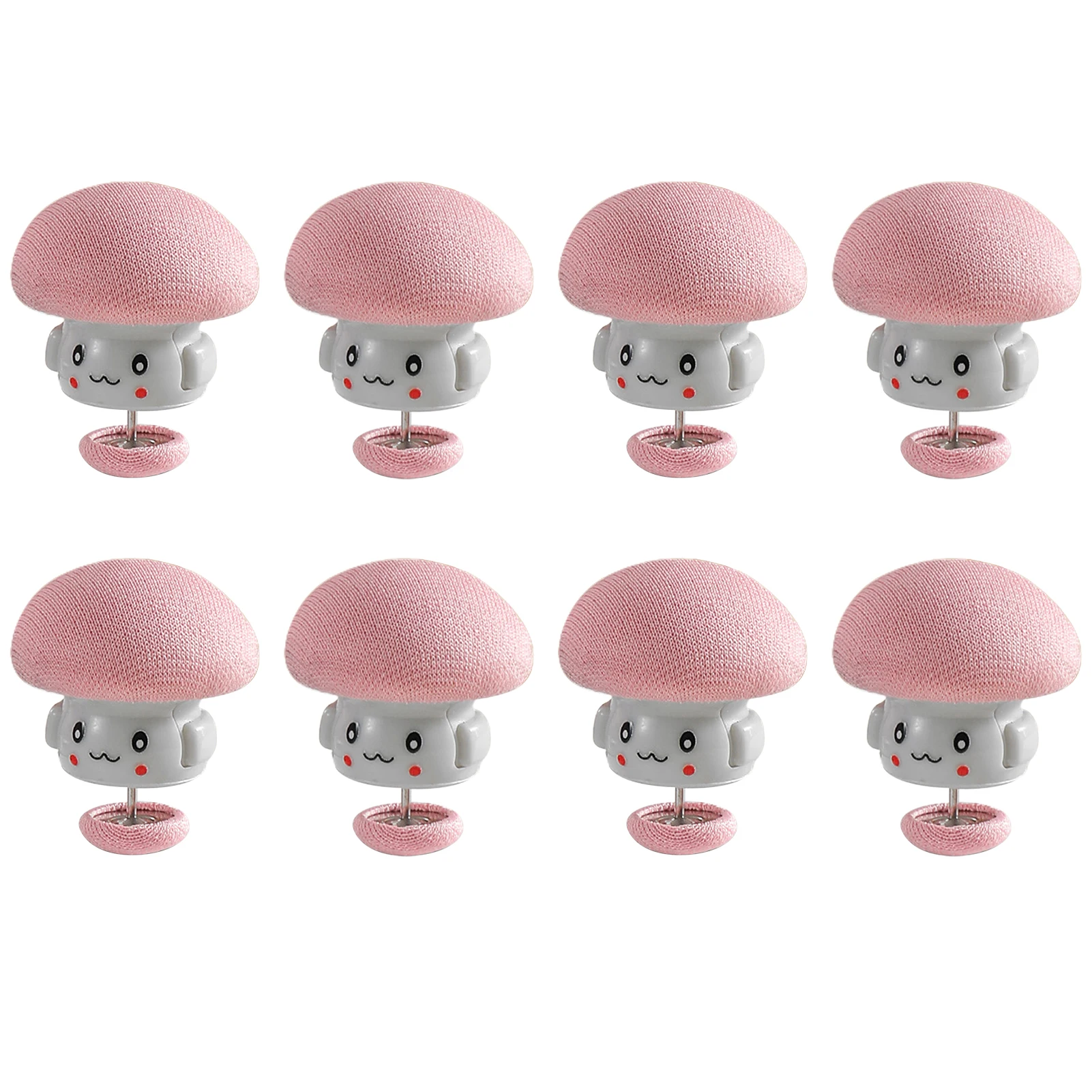 

8 шт. милый зажим для пододеяльника в общежитии фиксатор одеяла застежка в виде гриба захват для спальни нескользящий держатель для простын...