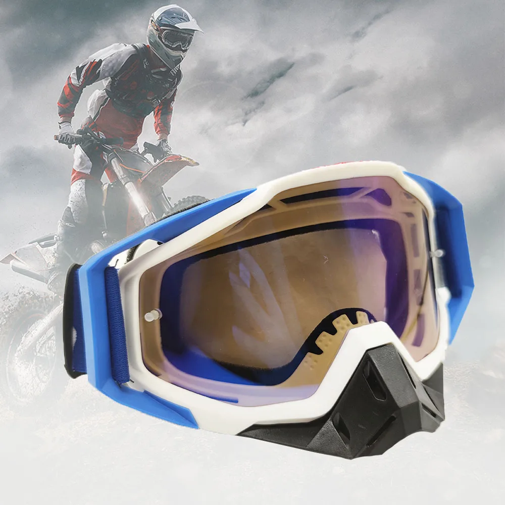 

Motocross Goggles Motorcycle Goggles Mask Windproof UV Protection Outdoor MTB Climbing Cycling Sports Scooter Ski Glasses