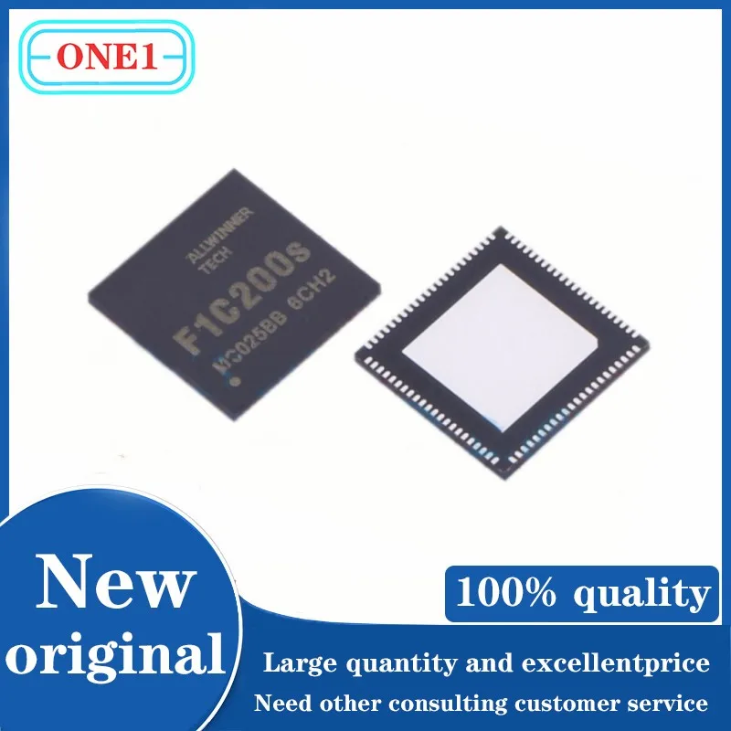 

1PCS/lot Chip New original F1C200S QFN88 FIC200S Look the game-boy chip 1080P High definition multimedia processors
