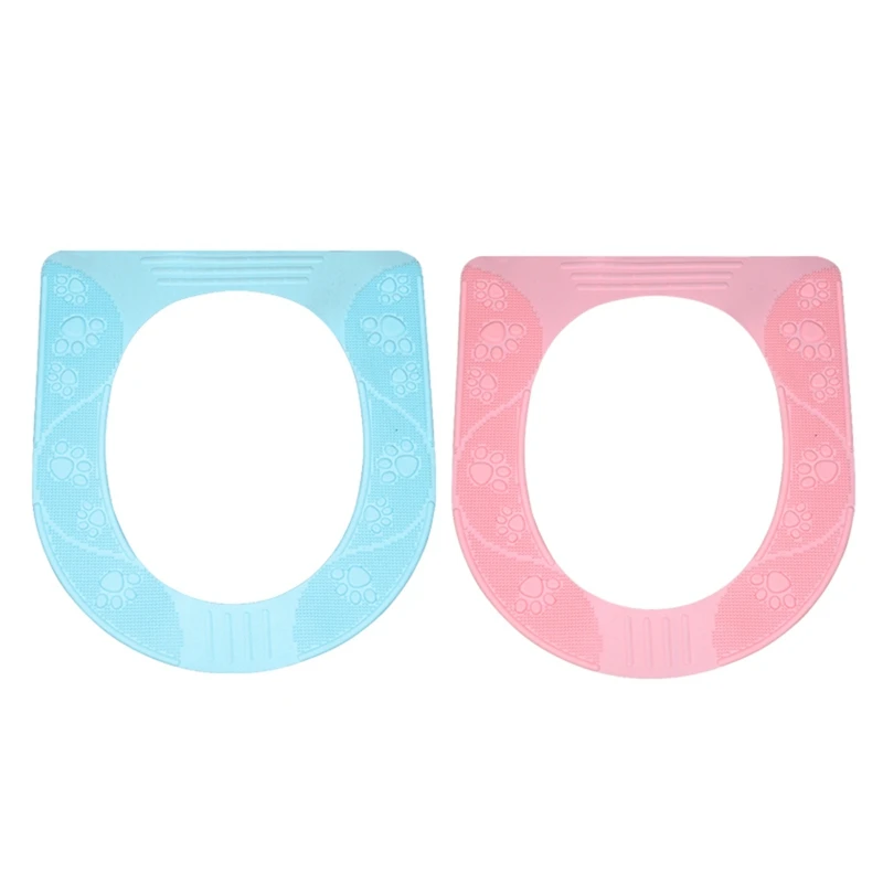 

2 Pack Toilet Seats Cover Toilet Mat For Adults & Kids Potty Training For Oval, Round Toilets