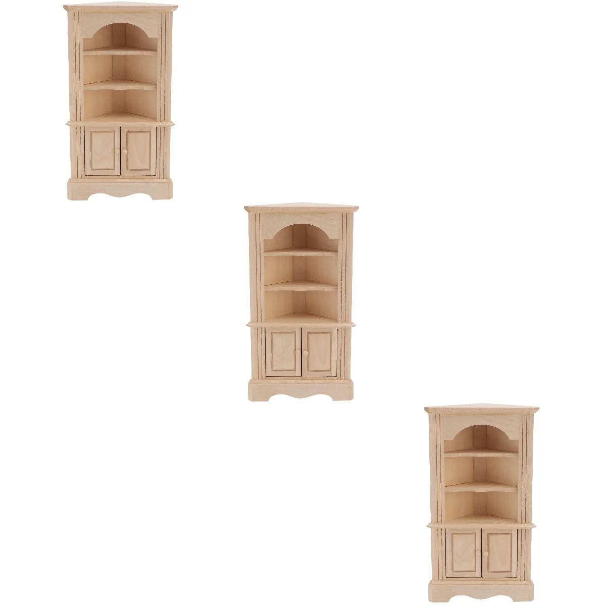 

Mini Cabinet House Furniture Miniaturemodelcloset Wooden Accessory Simulation Bedroom Accessoriesfor Bookshelf Wardrobe Wood