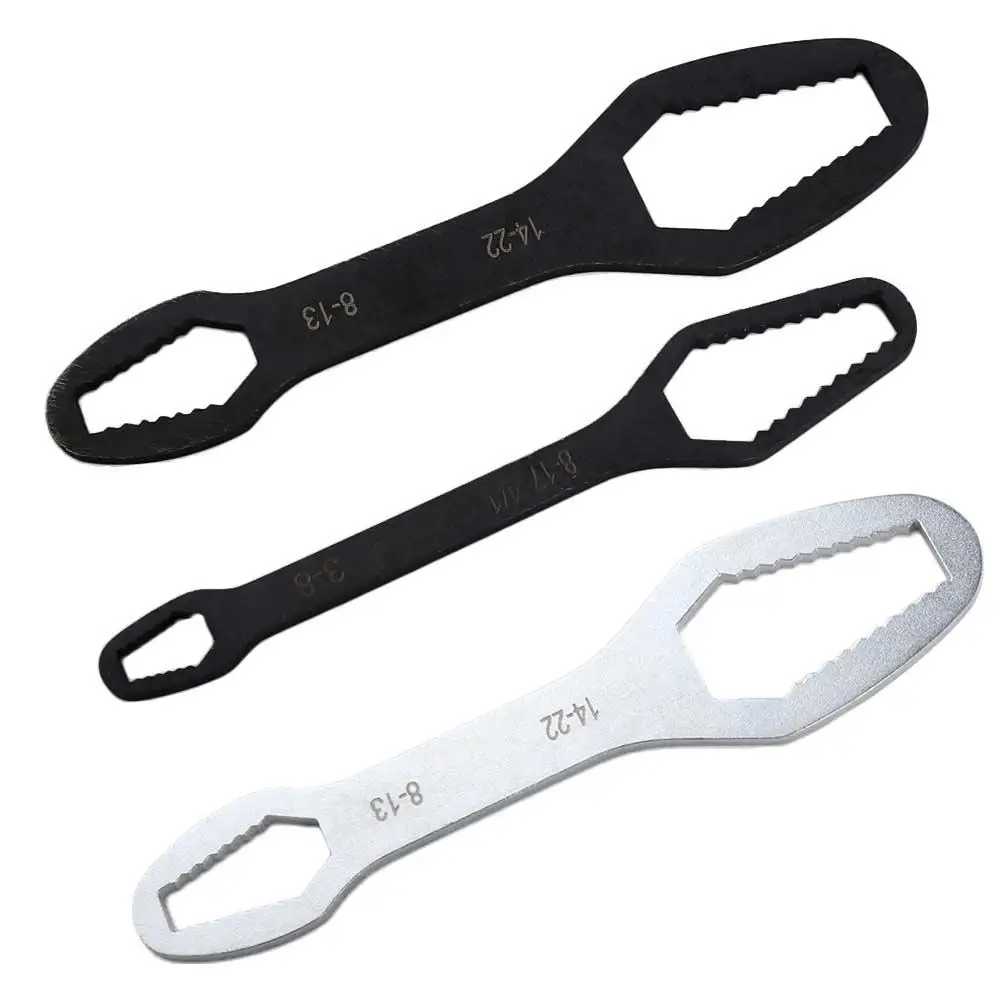 Гаечный ключ многофункциональный торцевой с храповым механизмом 8-22 мм для