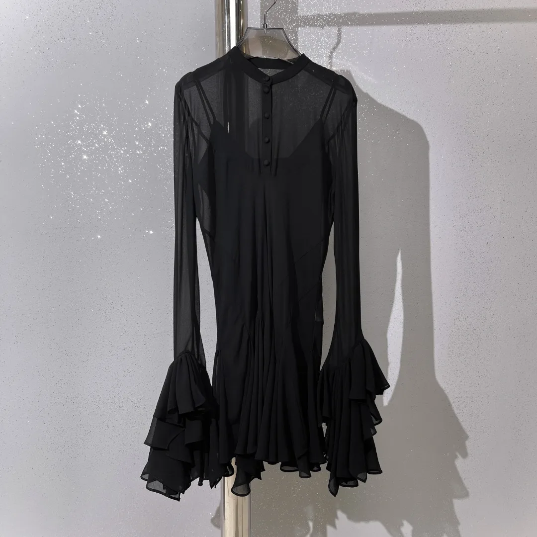 

2023 spring and summer women's clothing fashion new Two-Piece Set Flowy Dress