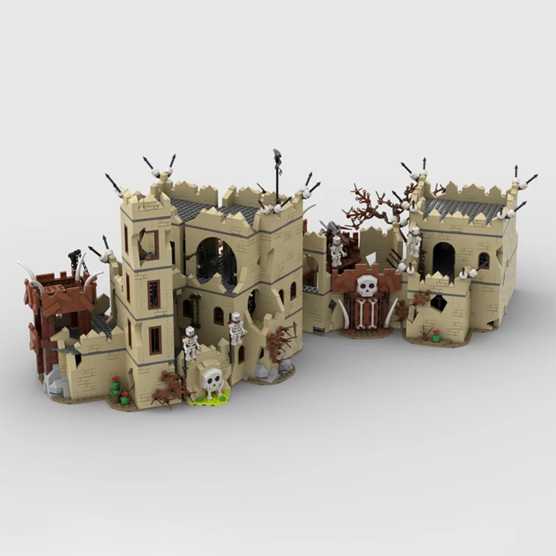 Moc Desert House Village SW Tatooine Mos Eisley Orc Outpost MilitaryBase Строительные блоки Кирпичи Военная база