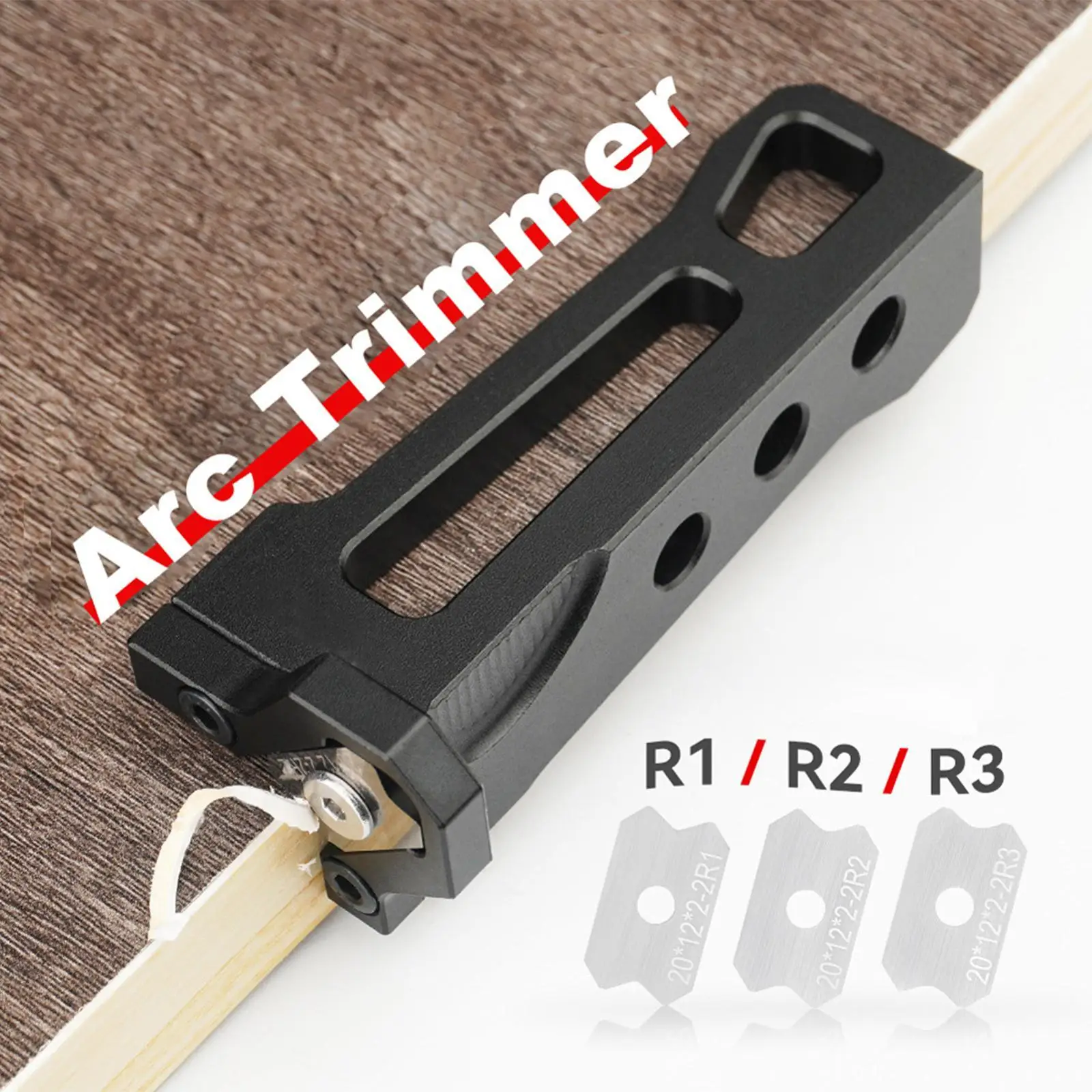 

Woodworking Edge Trimmer Woodworking Blade Edge Corner Planer Edge Banding Arc Trimming Manual Planer Mini Wood Deburring Tool