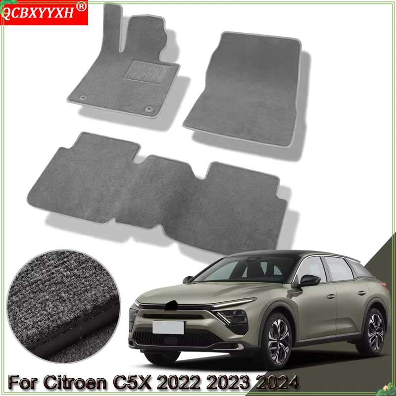 Для Citroen C5X 2022 2023 2024 автомобильные коврики на заказ водонепроницаемые