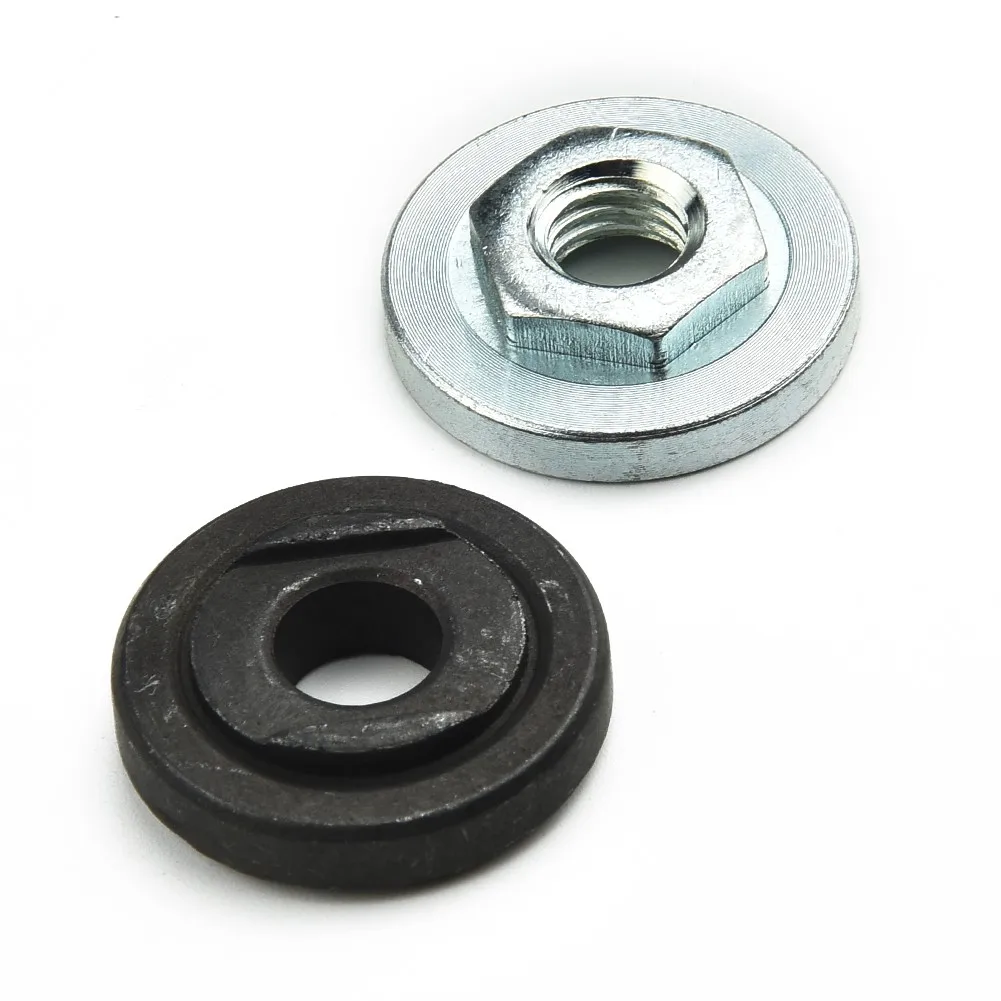 

2Pcs Hexagon Flange Nut For Angle Grinder Disc Replacement Hex Nut Set Modification Quick Brand New And High Quality