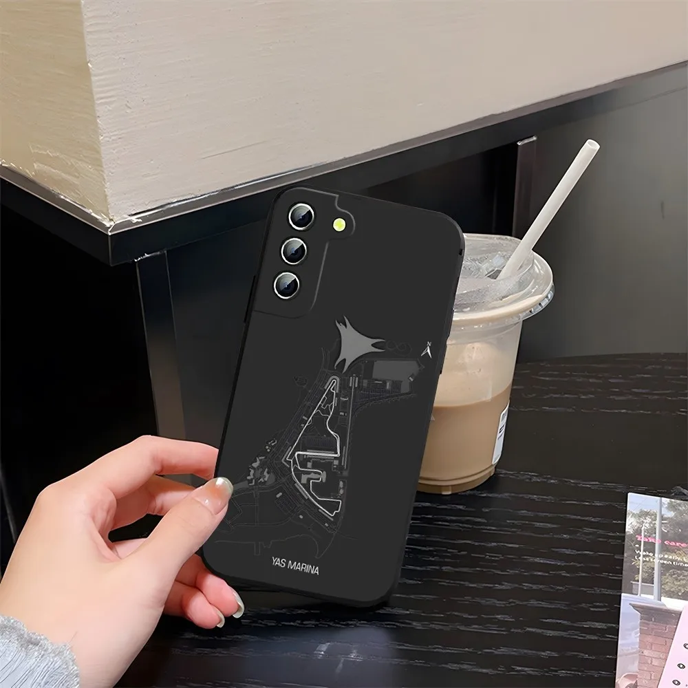 Чехол для телефона F1 Track Circuit силиконовая задняя крышка Samsung A05 A53 A51 A14 A34 A52 A50 A33 A13 A22