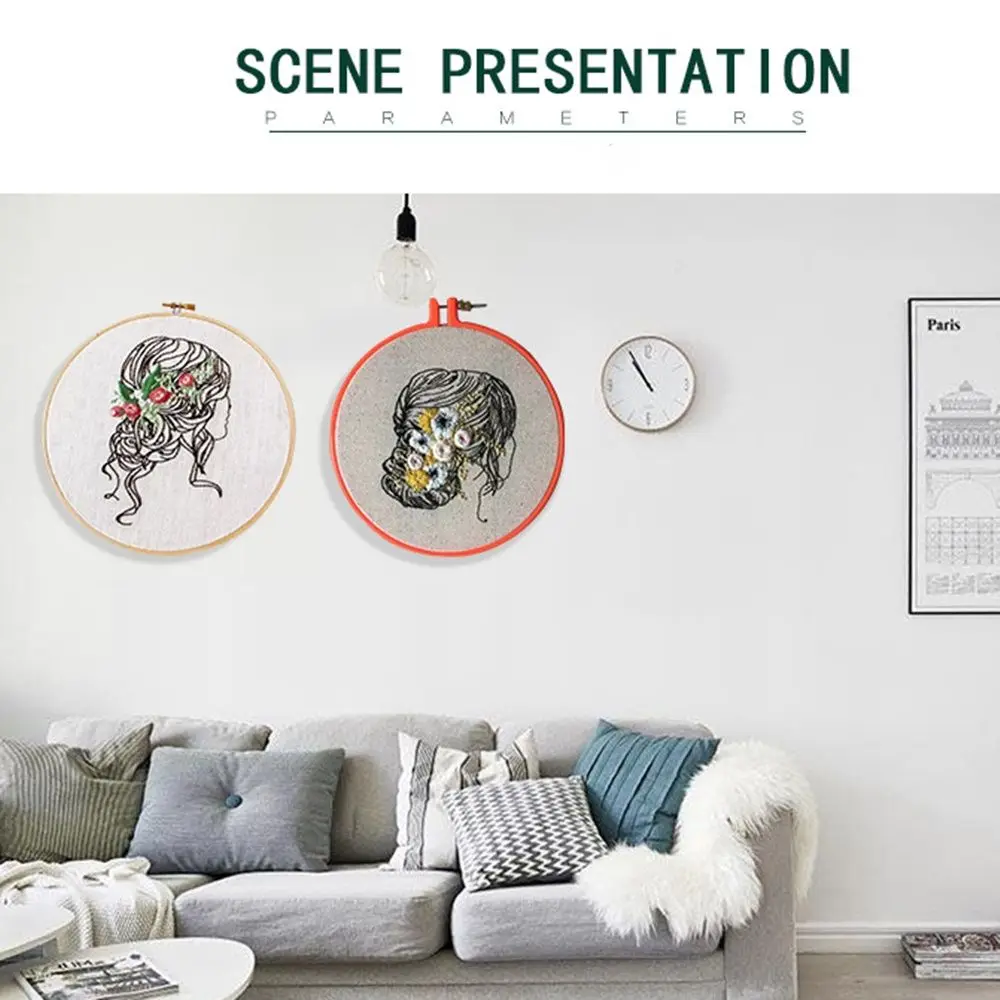 

Home Decoration DIY Crafts Handmade Beginner Embroidery Kit Needlework Cross Stitch Sewing accessories