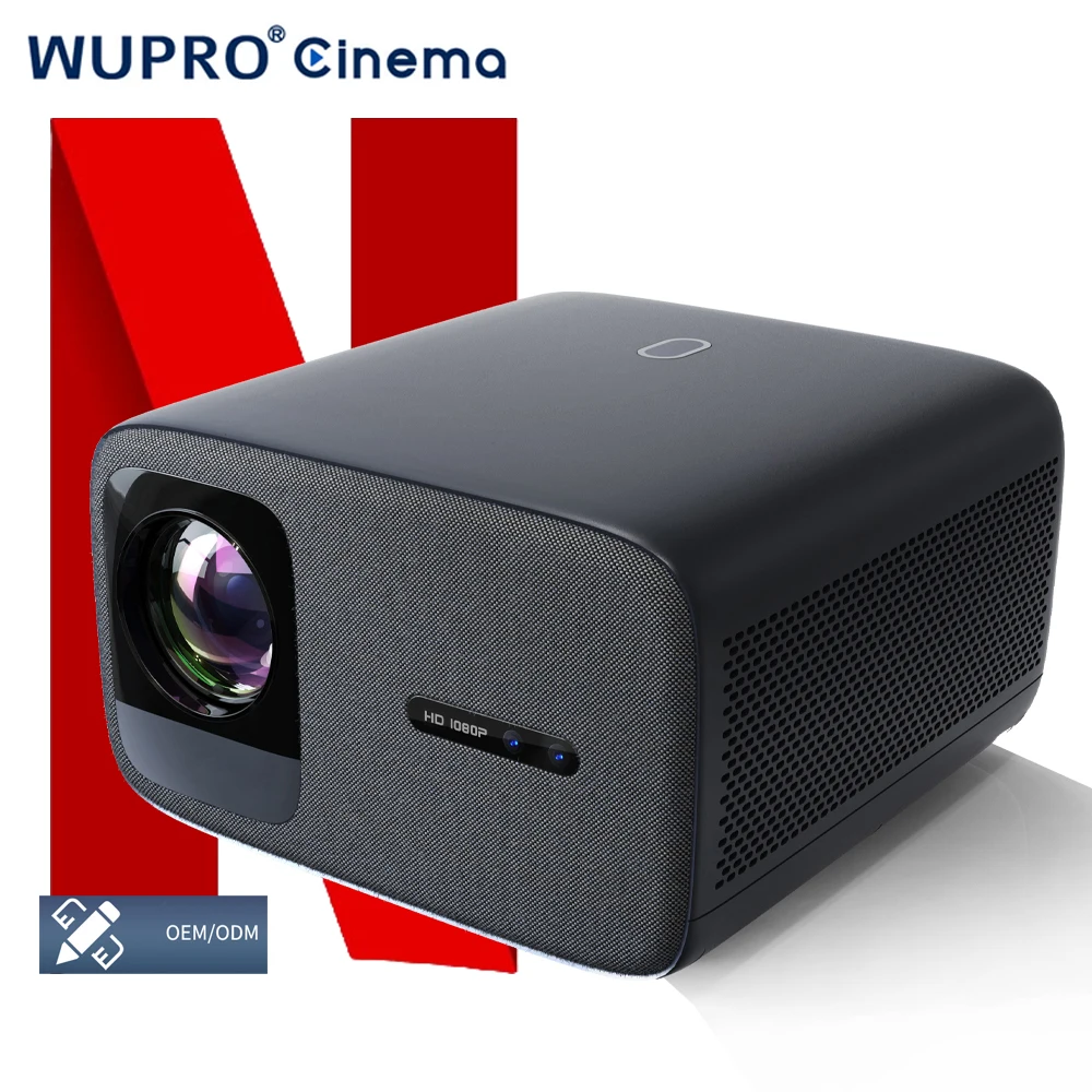 Фото OEM/ODM Wupro 412A Игровой проектор LinuxOS для домашнего кинотеатра 700 ASNI люмен Автофокус 4K Поддержка видео Смарт-проектор №1