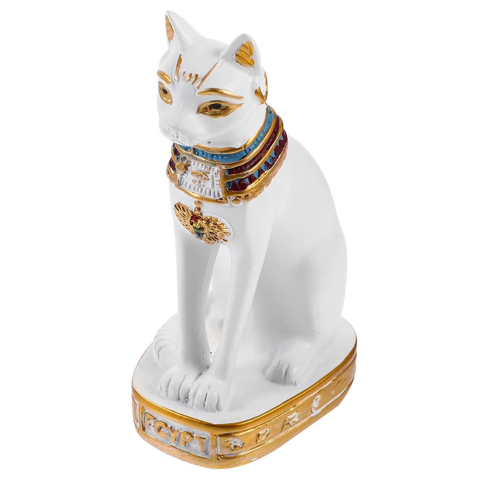 

Miniature Cat Figurines Cute Decor Statue Resin Ornament Egyptian Home Decoration Figures