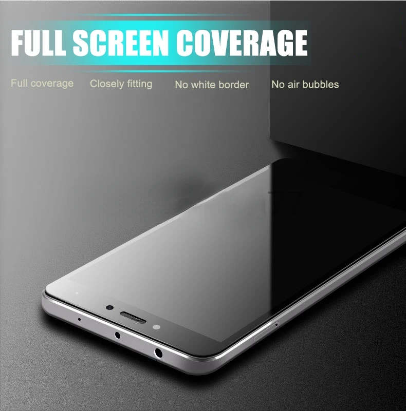 

2022 Trend Full Protective Glass For Xiaomi Redmi 4X 5A 5 Plus 6 6A 7A Redmi Note 4 4X 5 Pro Tempered Glass Screen Protector Fil