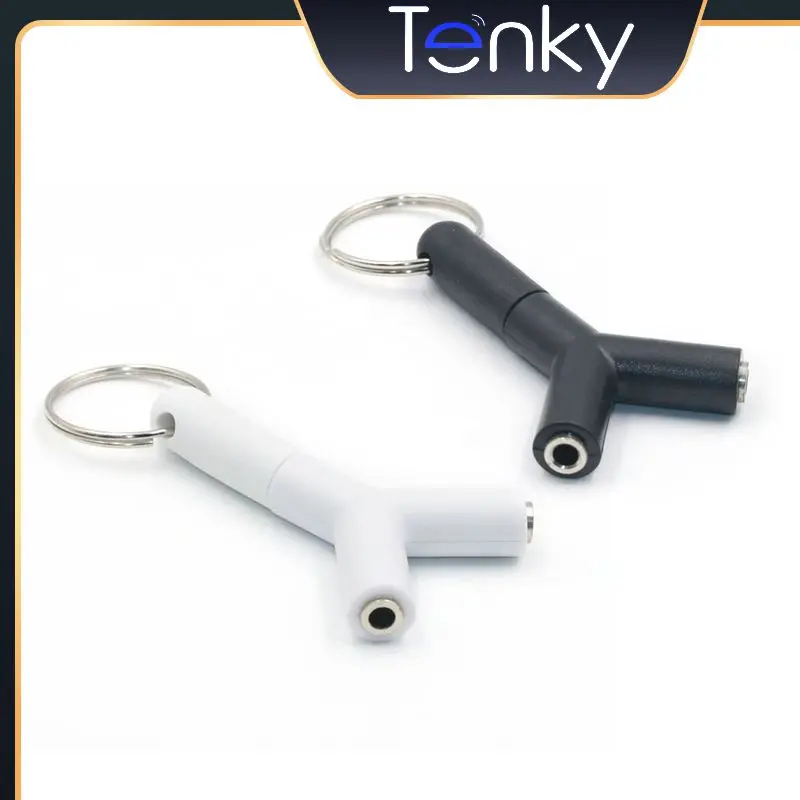 

Y-type One Point Two Audio 3.5mm 1 To 2 Aux Cable Accessries Headphone Adapter Stereo Audio Audio Splitter Cable Adapter Y-shape